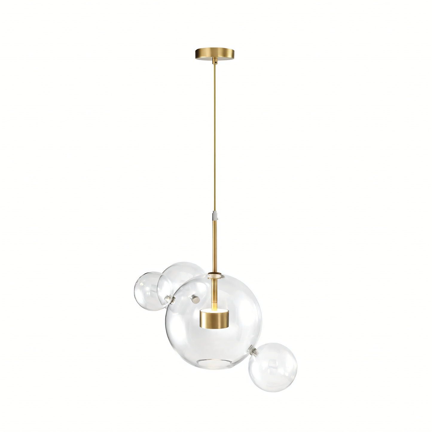 Suspended in mid-air: The Soap Bubble Hanging Light