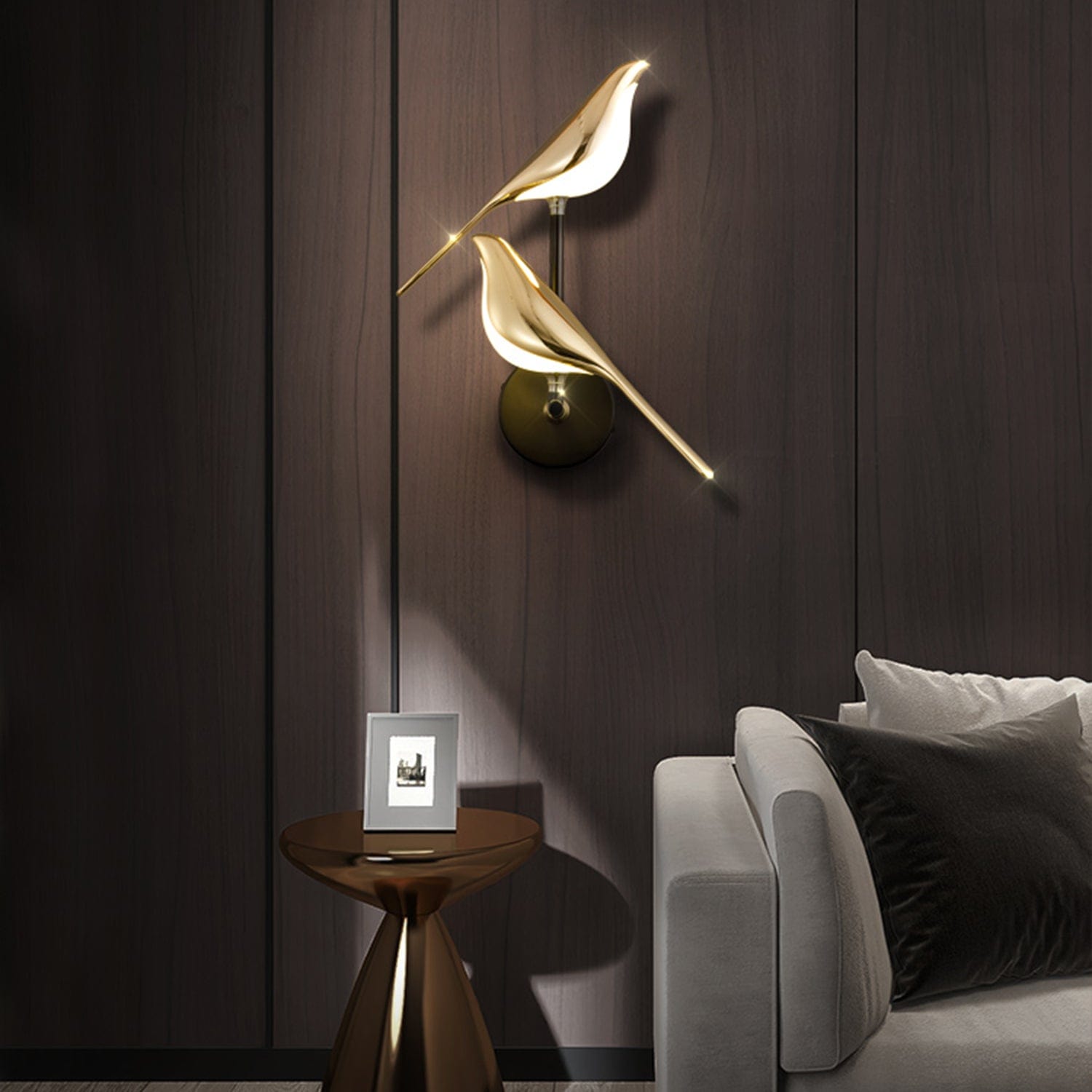 Lively Playroom Illuminated by Chirpy Bird Lights