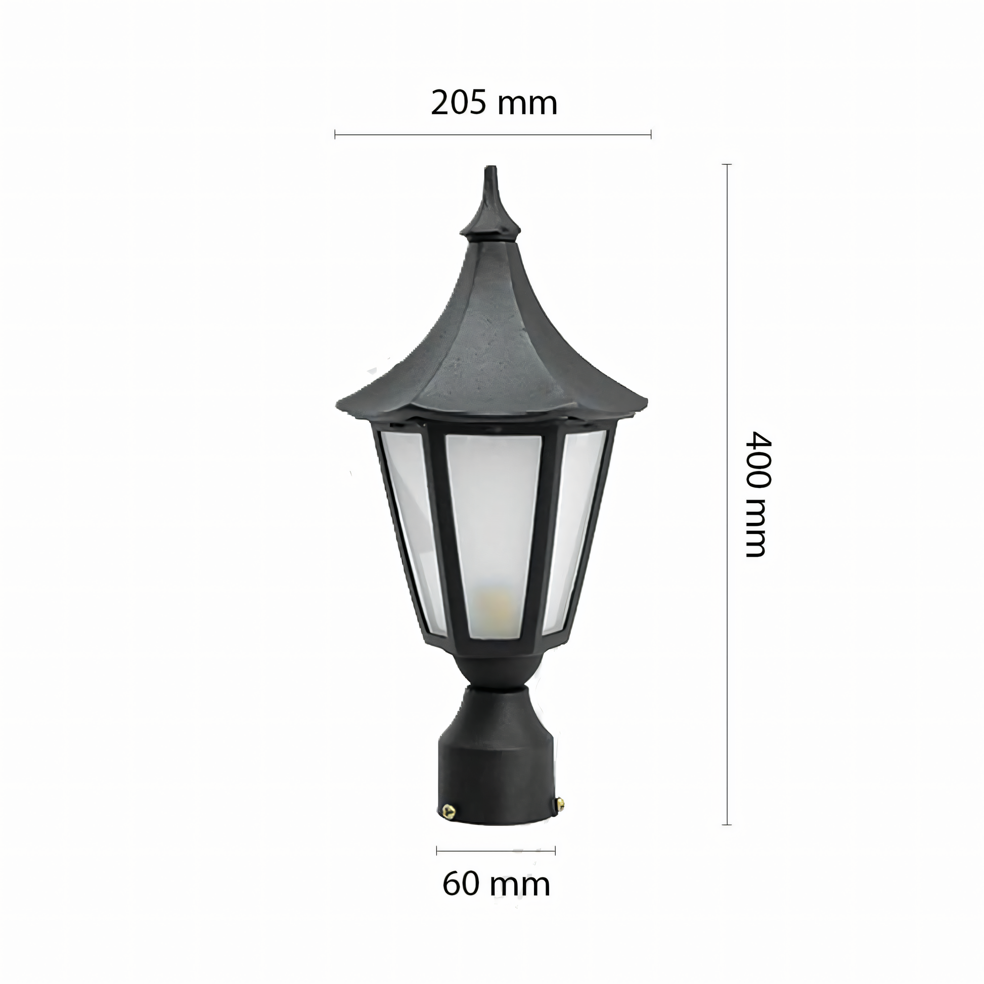 Elegant silhouette of the Madrid Gate Light complementing the sparkling azure waters