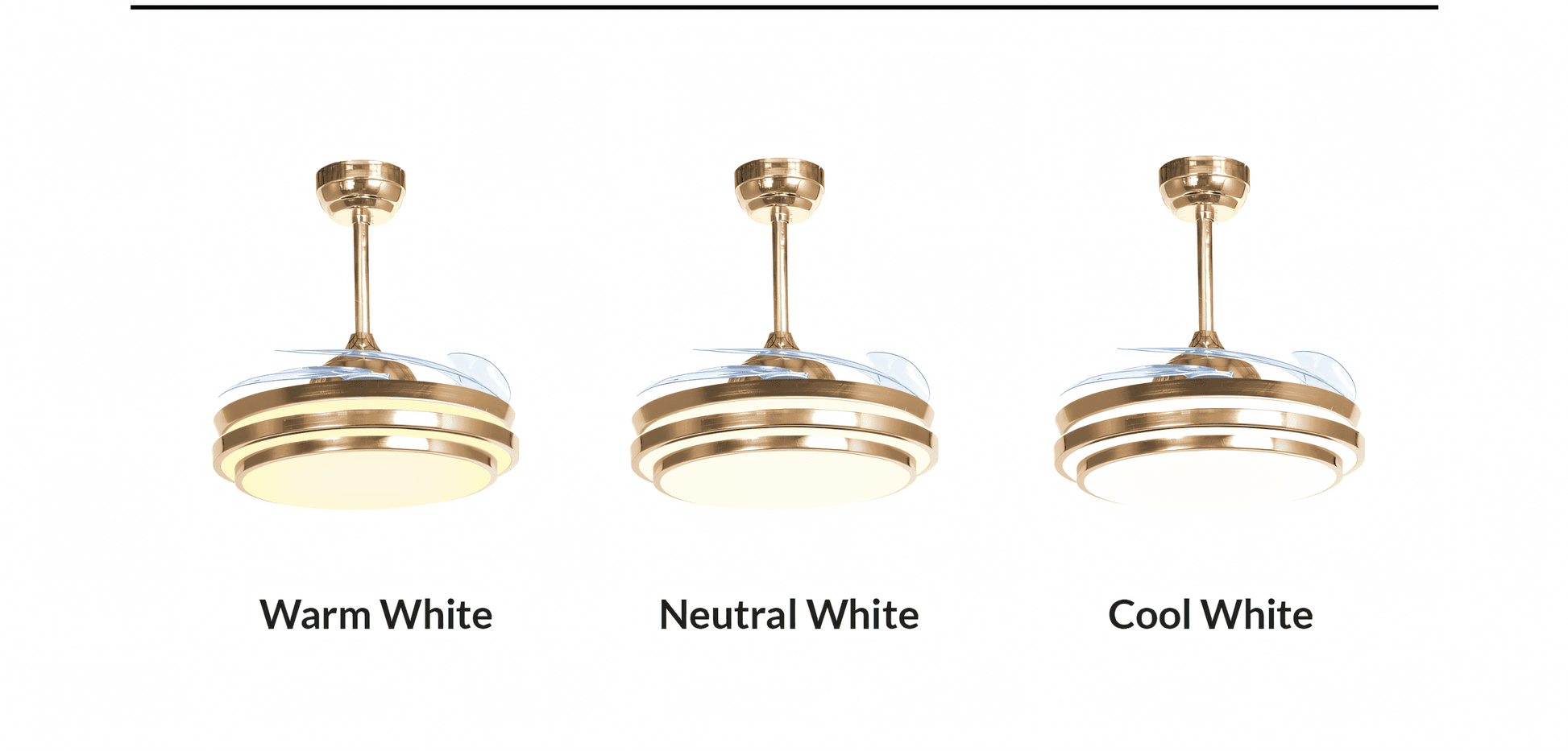 LED lights with spectrum of hues