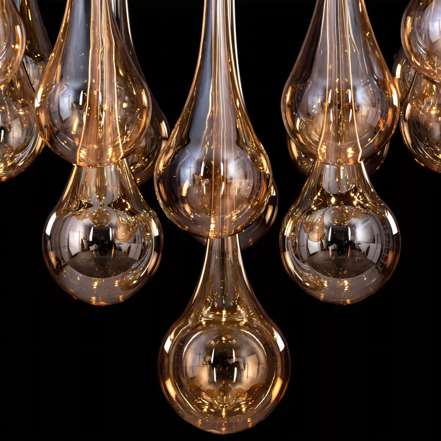 Timeless elegance and refined sophistication of the Royale Espresso Chandelier