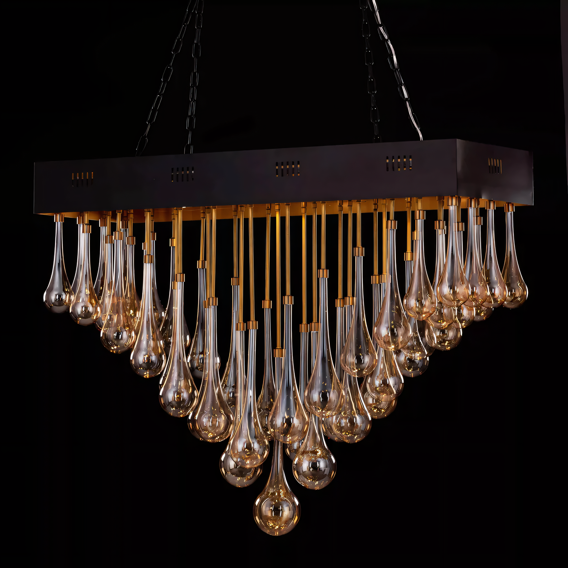 Unparalleled craftsmanship showcased in the Royale Dining Chandelier
