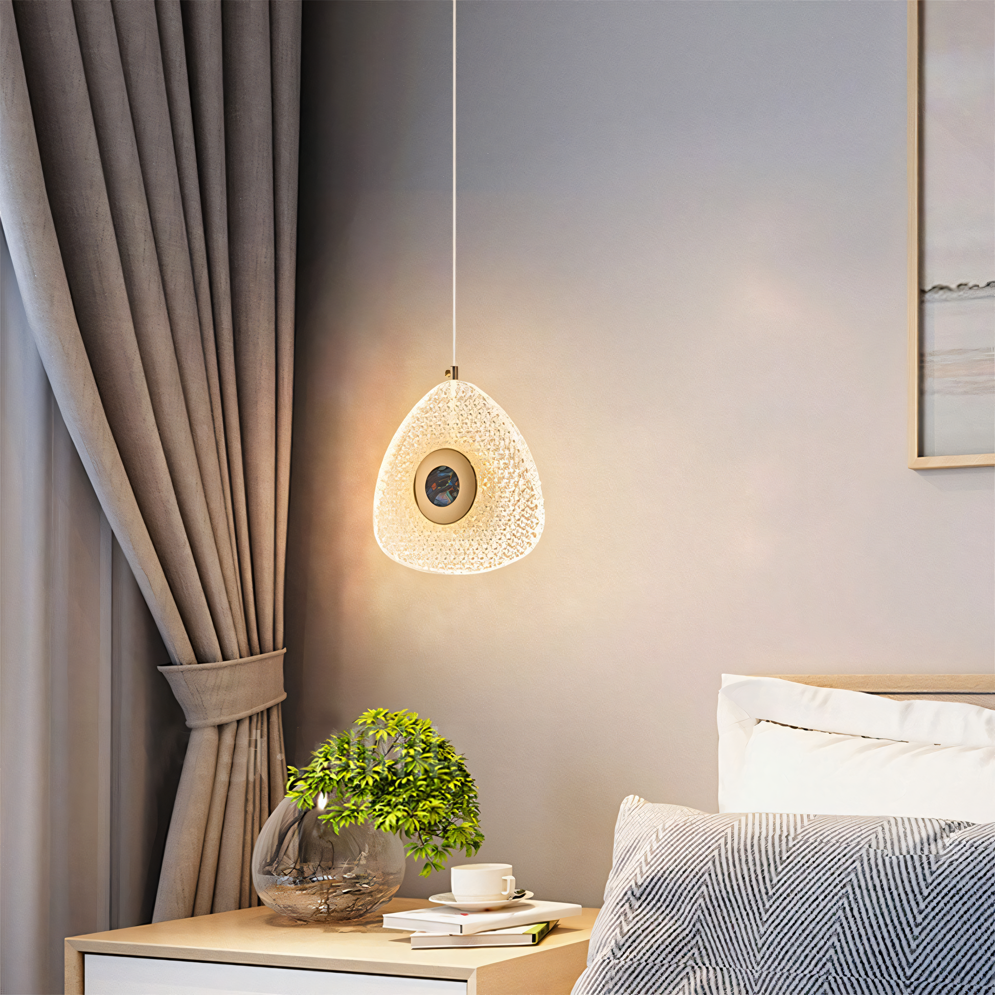 Compact, Versatile Chandelier: Seamlessly integrating with diverse interior styles.