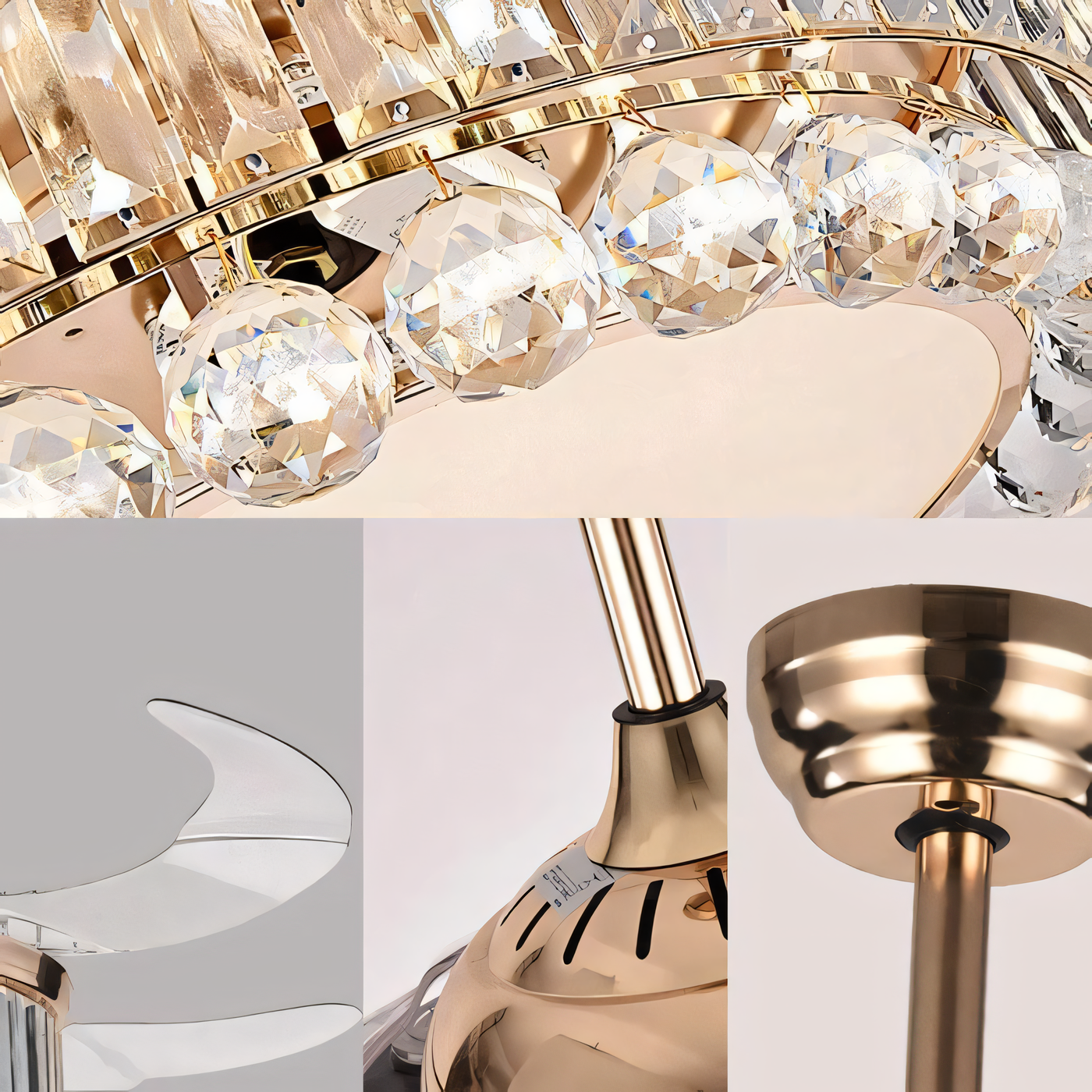 Versatile ceiling fixture combining fan, lighting, and smart technology