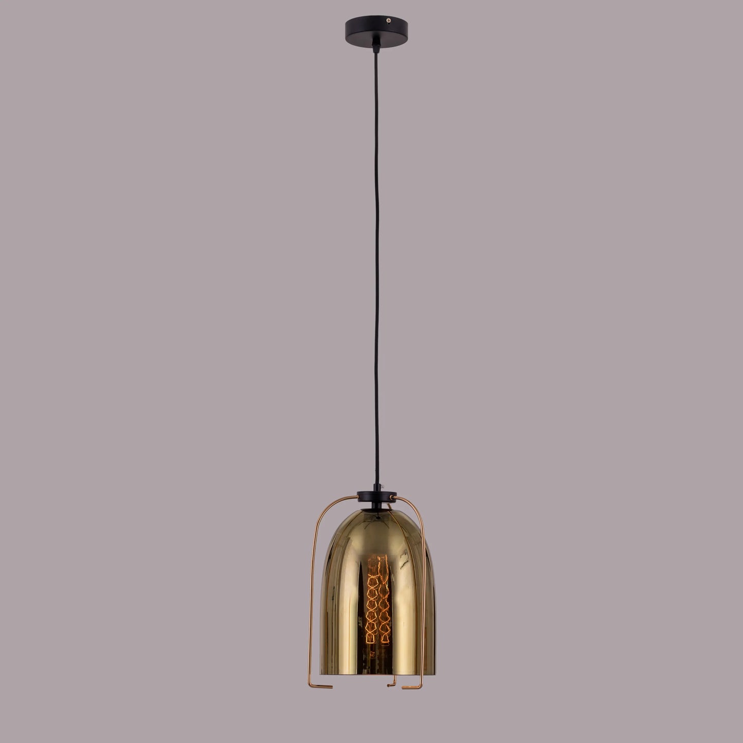 Eye Of The Tiger Glass Pendant Light