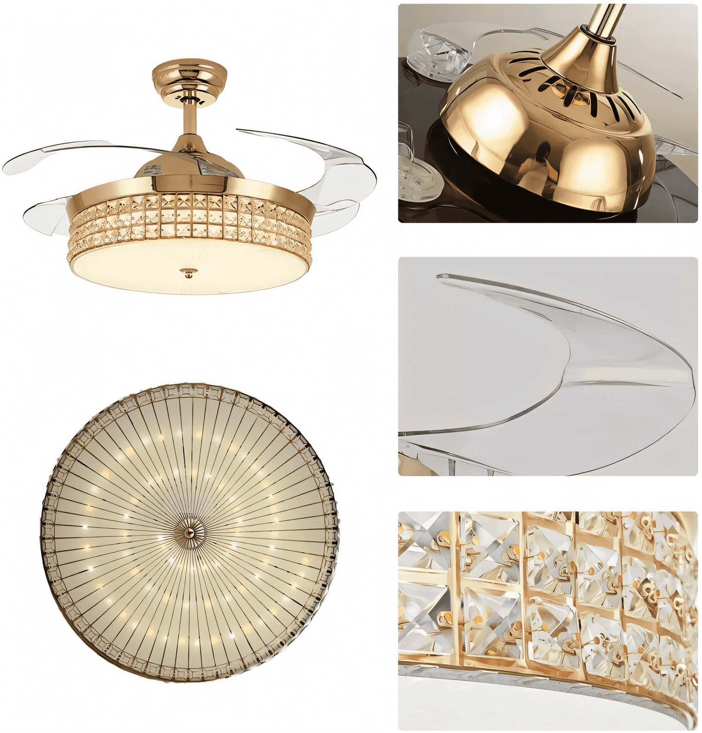 Dazzling crystal illumination for radiant beauty
