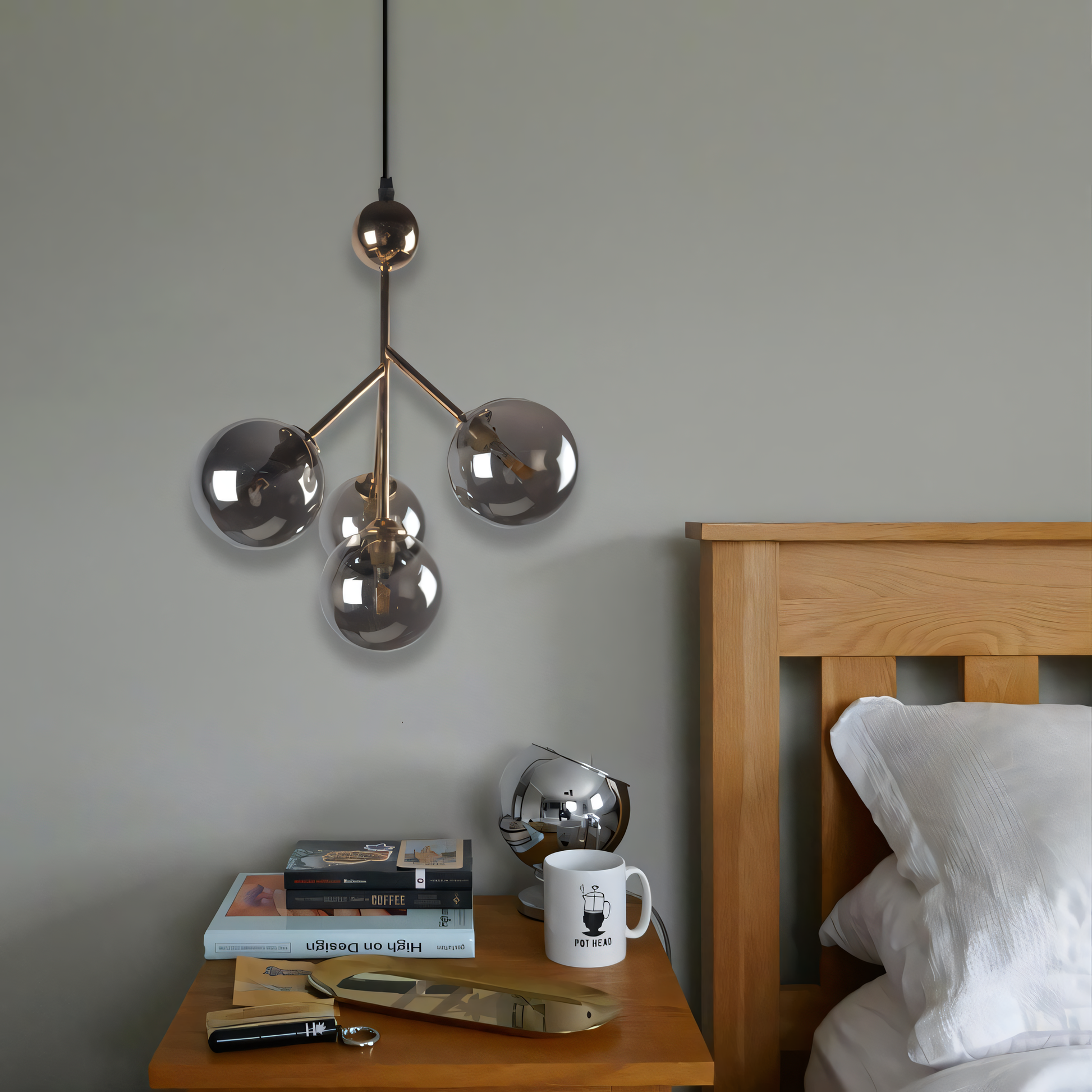Timeless Elegance of the 4 Moon Hanging Light