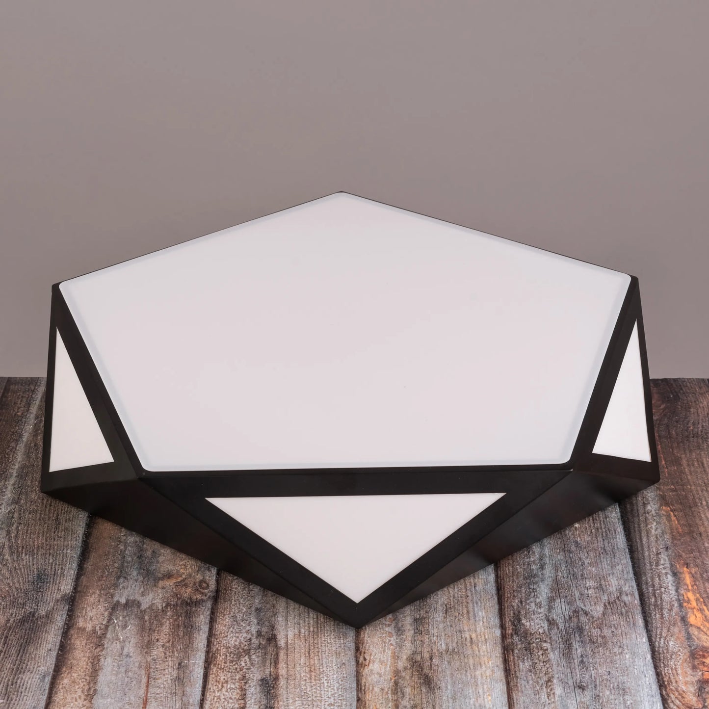Give A Little (Black, 3 Color Built-In LED) Ceiling Light