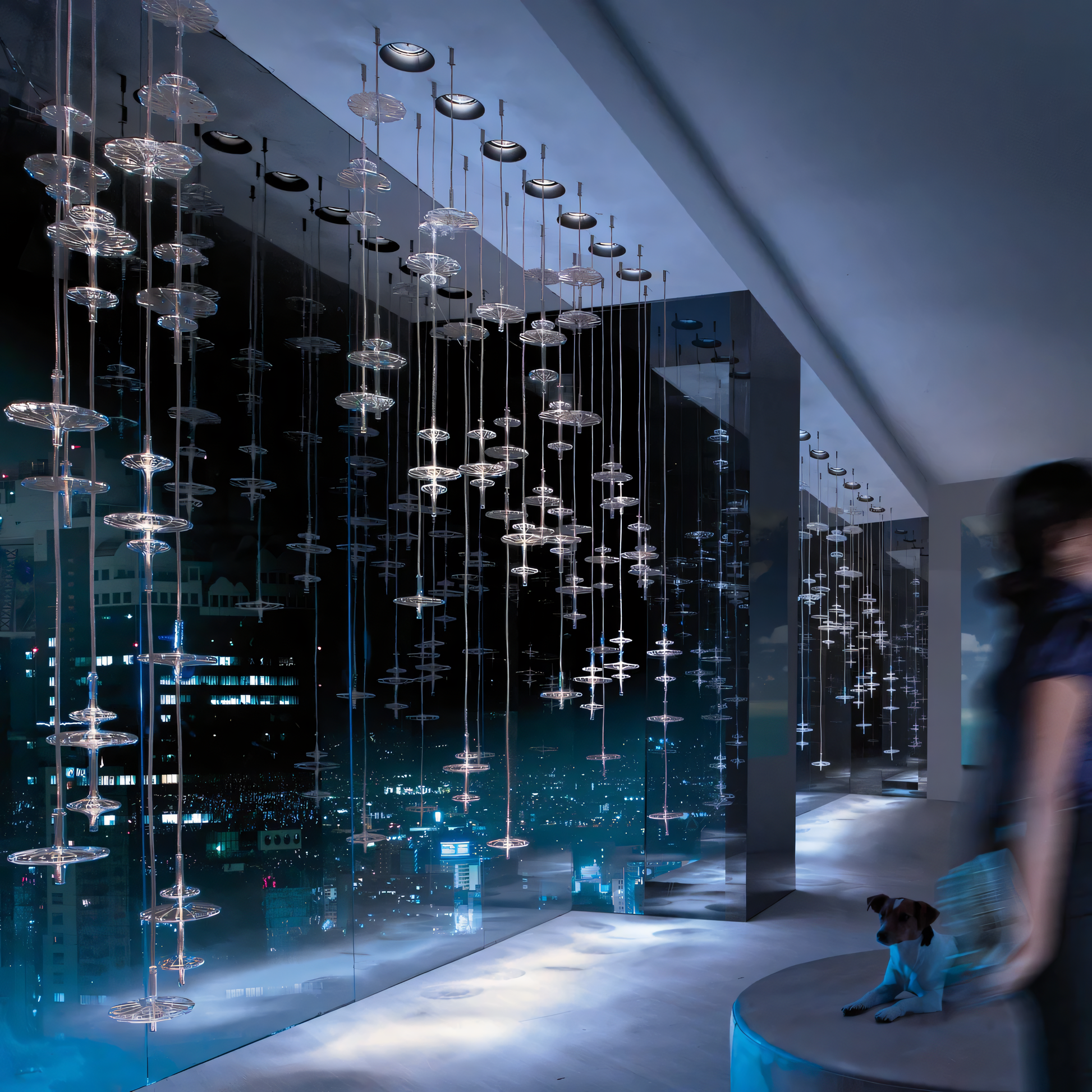 Nature-inspired Organic Chandelier Design