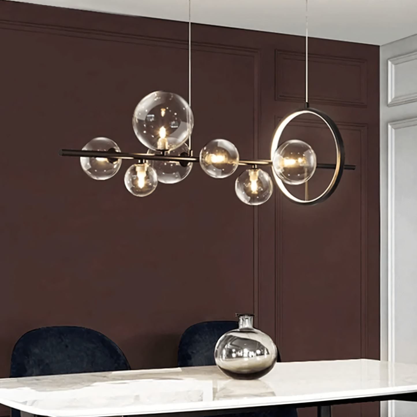 Captivating and whimsical design of the modern fixture