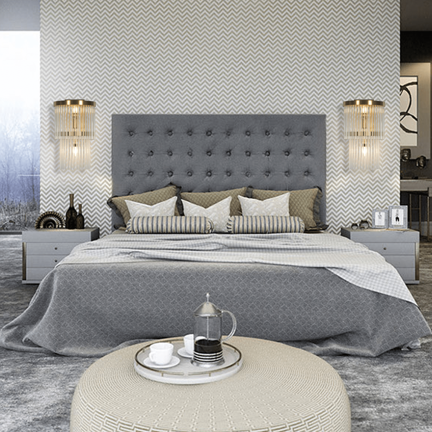 Crown Prince Wall Light - Radiance Regale