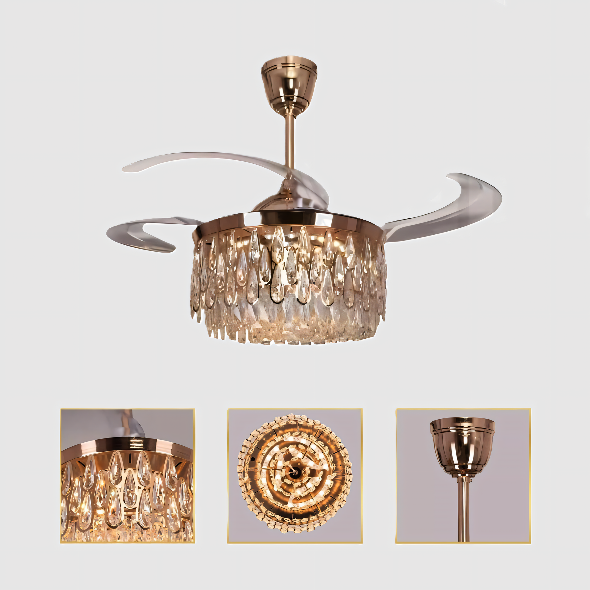 Warm, inviting glow for romantic ambiance