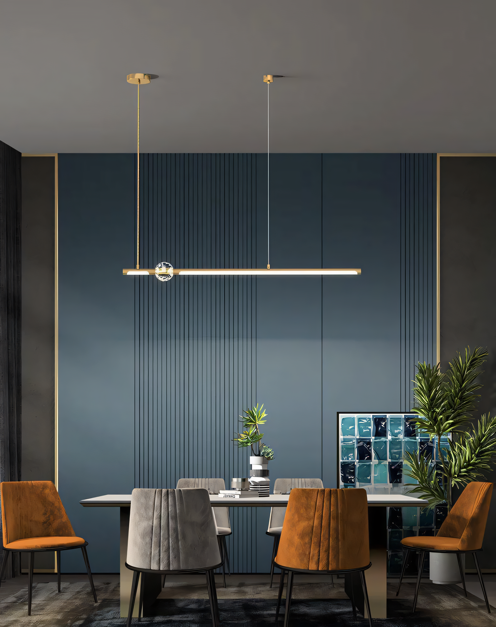 Italian-Inspired Crystal Chandelier Design: Classic elegance with a contemporary twist.