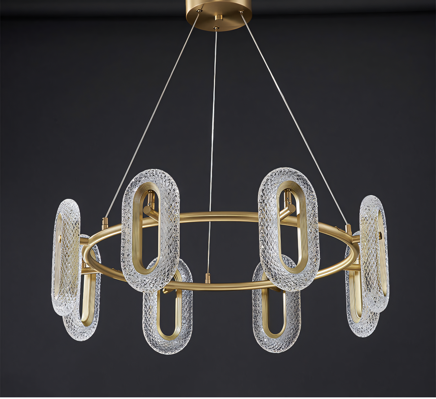 Sophisticated modern ceiling light with a mesmerizing play of light and shadow