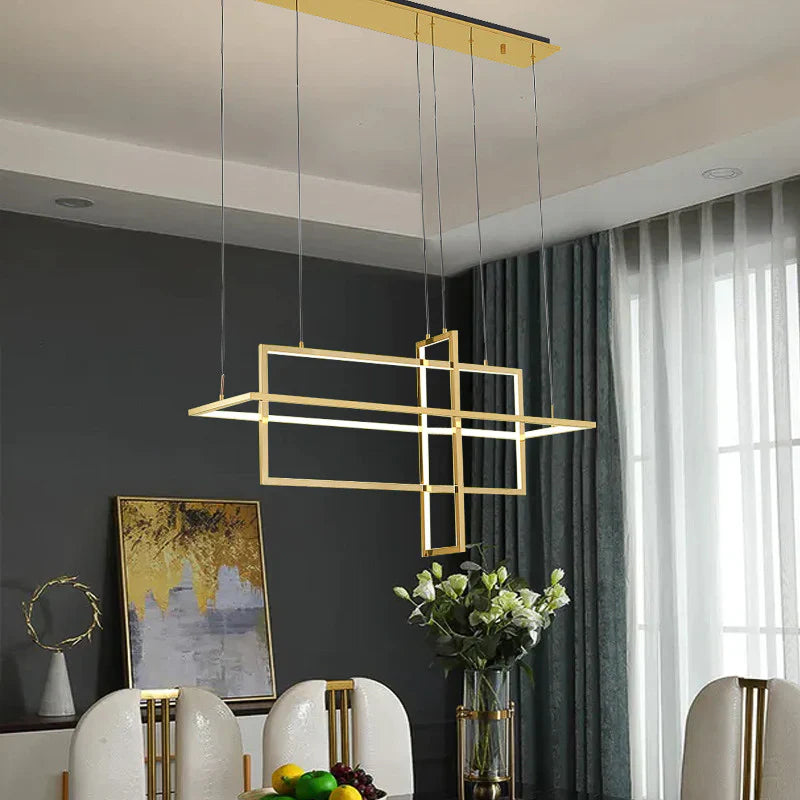 Modern LED chandelier lighting for urban lofts