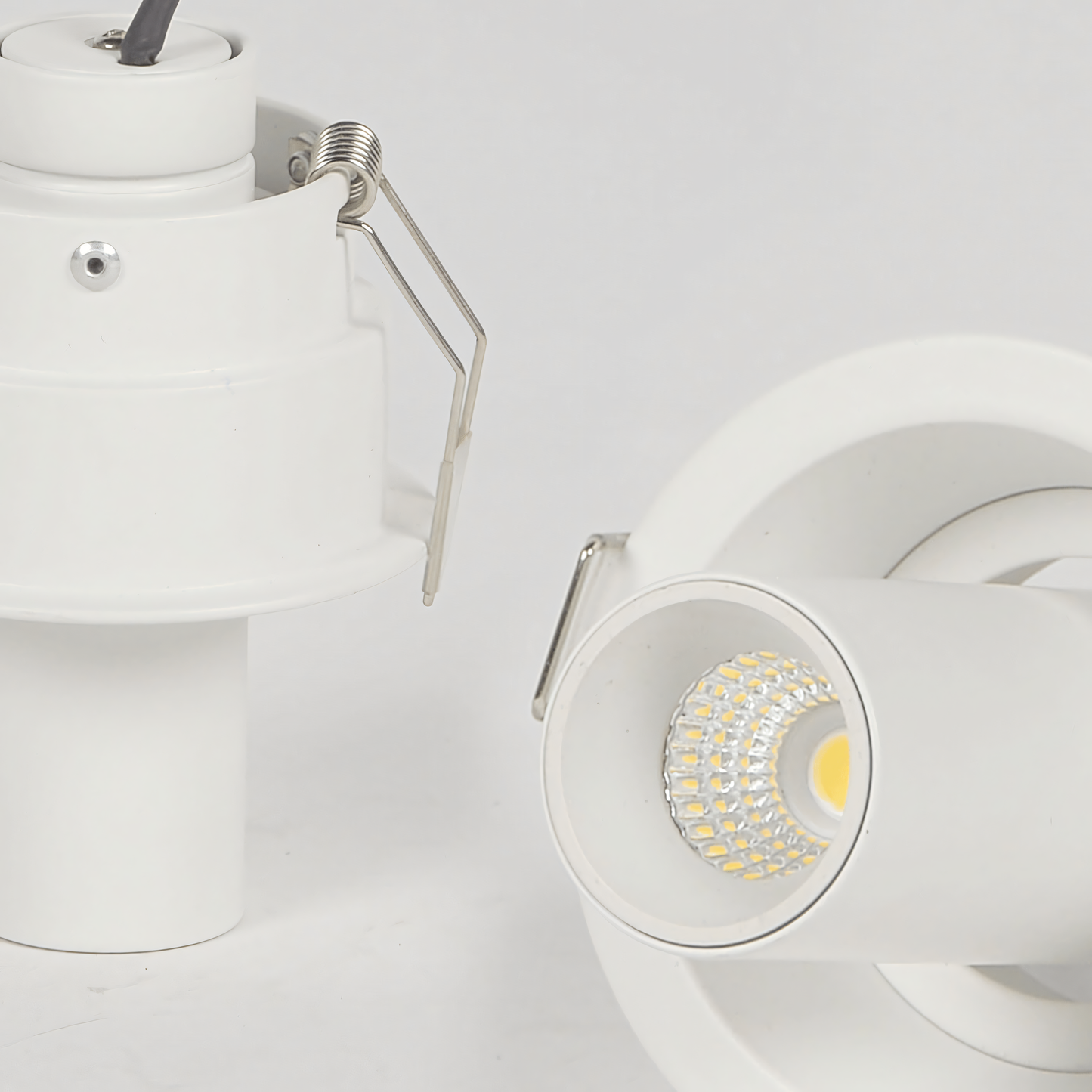Cylindrical Telescopic COB Spotlight