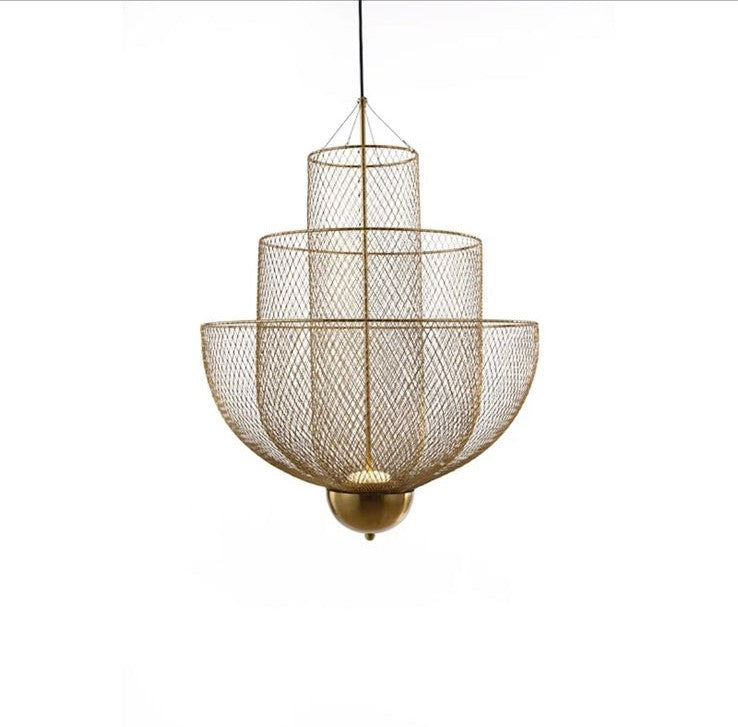 Apollo Mesh Chandelier (60Dx74H)