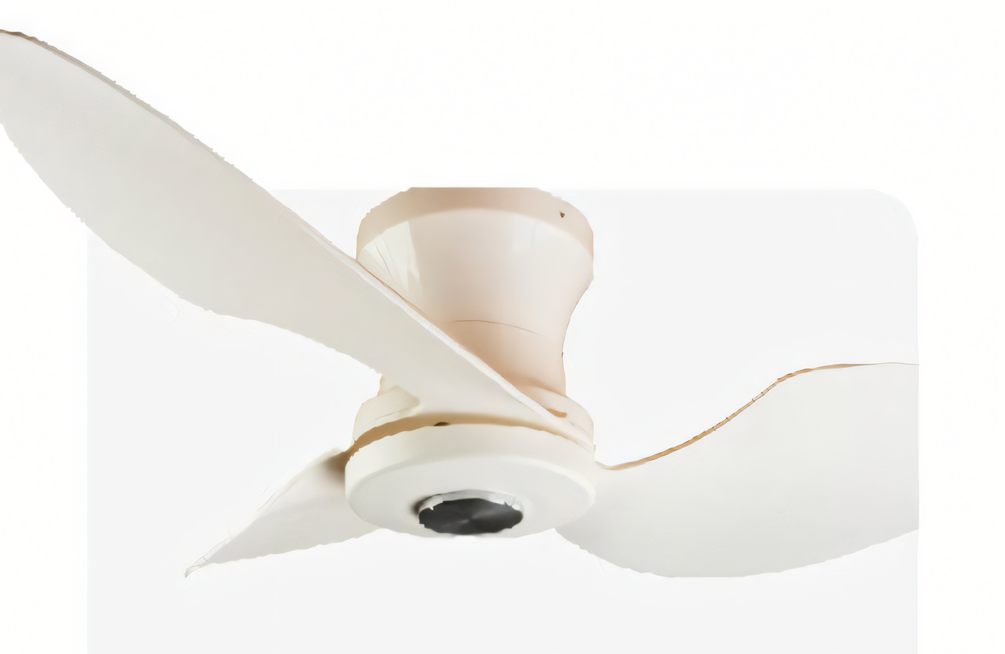 White Breezy Ceiling Fan