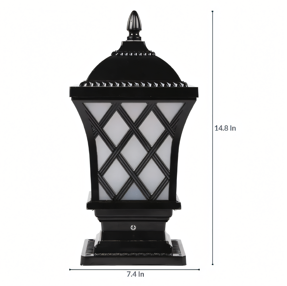 The Die Cast Gate Light guiding visitors along the winding paths of a Castle
