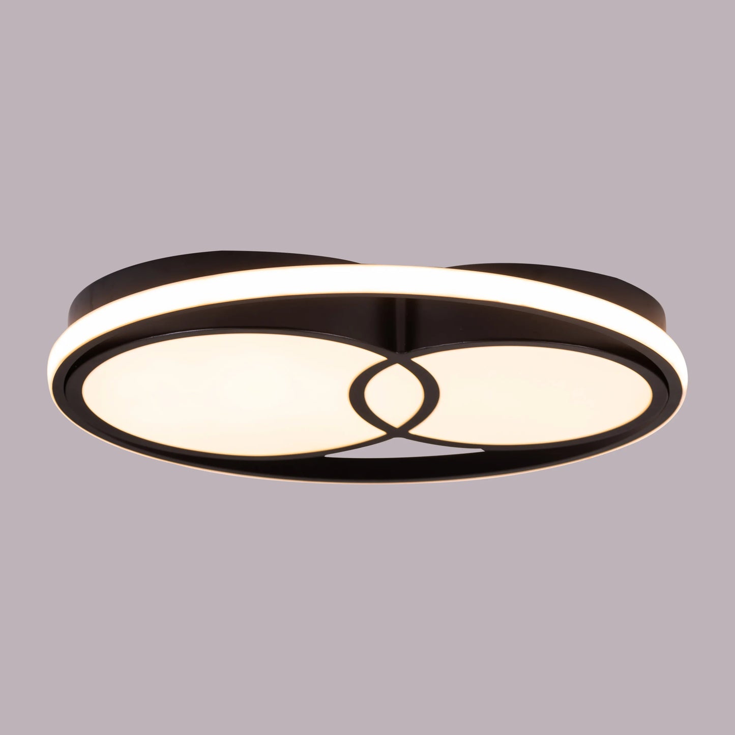 Nip In The Air (Black, Dimmable LED with Remote Control) Ceiling Light