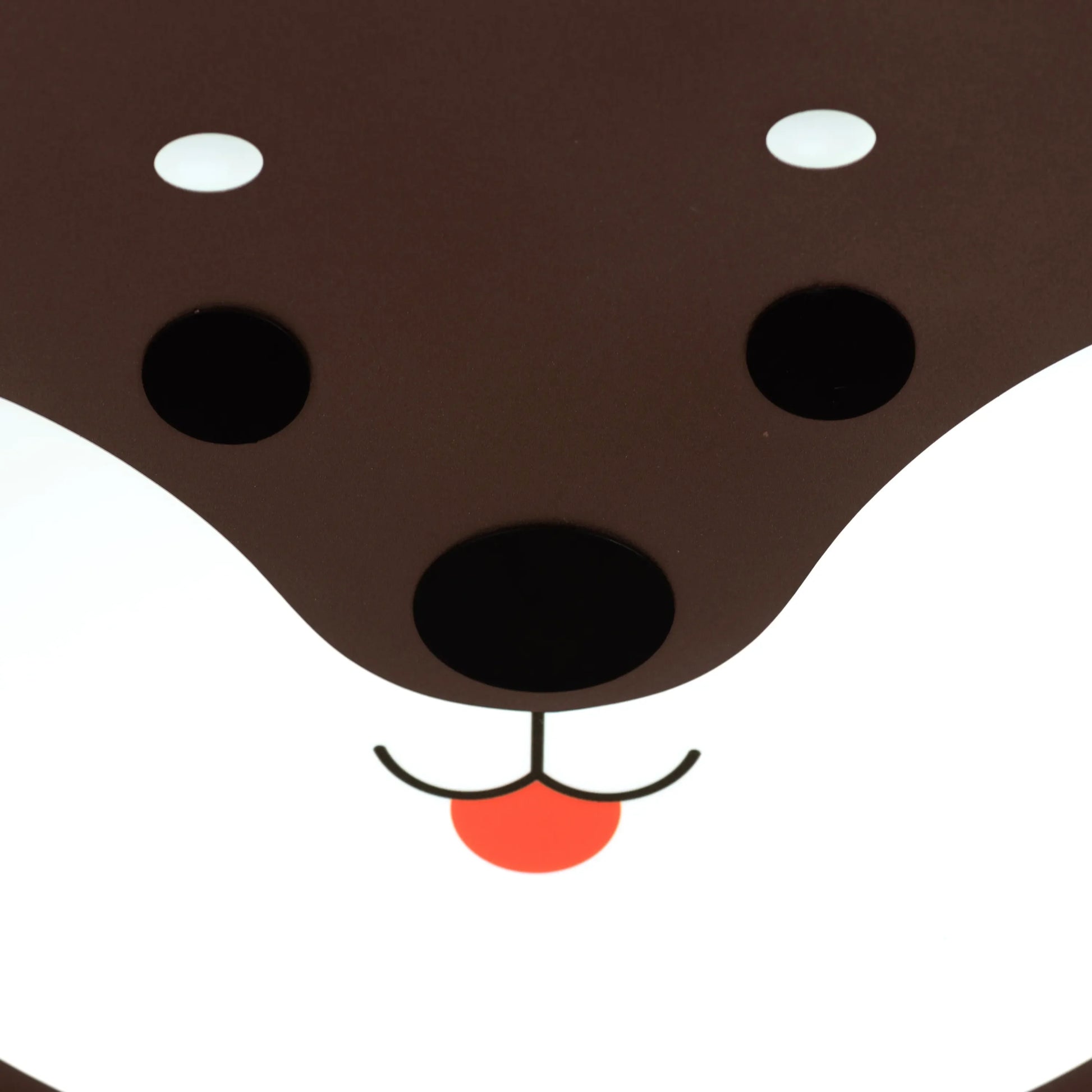 Remote control for Baloo The Bear Ceiling Light, showcasing color and dimming options