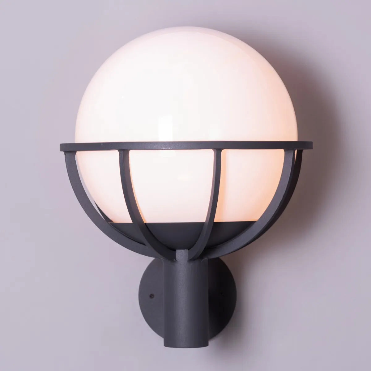 Full Moon Indoor/Outdoor Wall Light – a circular, moon-inspired wall light with energy-efficient LED illumination, perfect for both indoor and outdoor use.