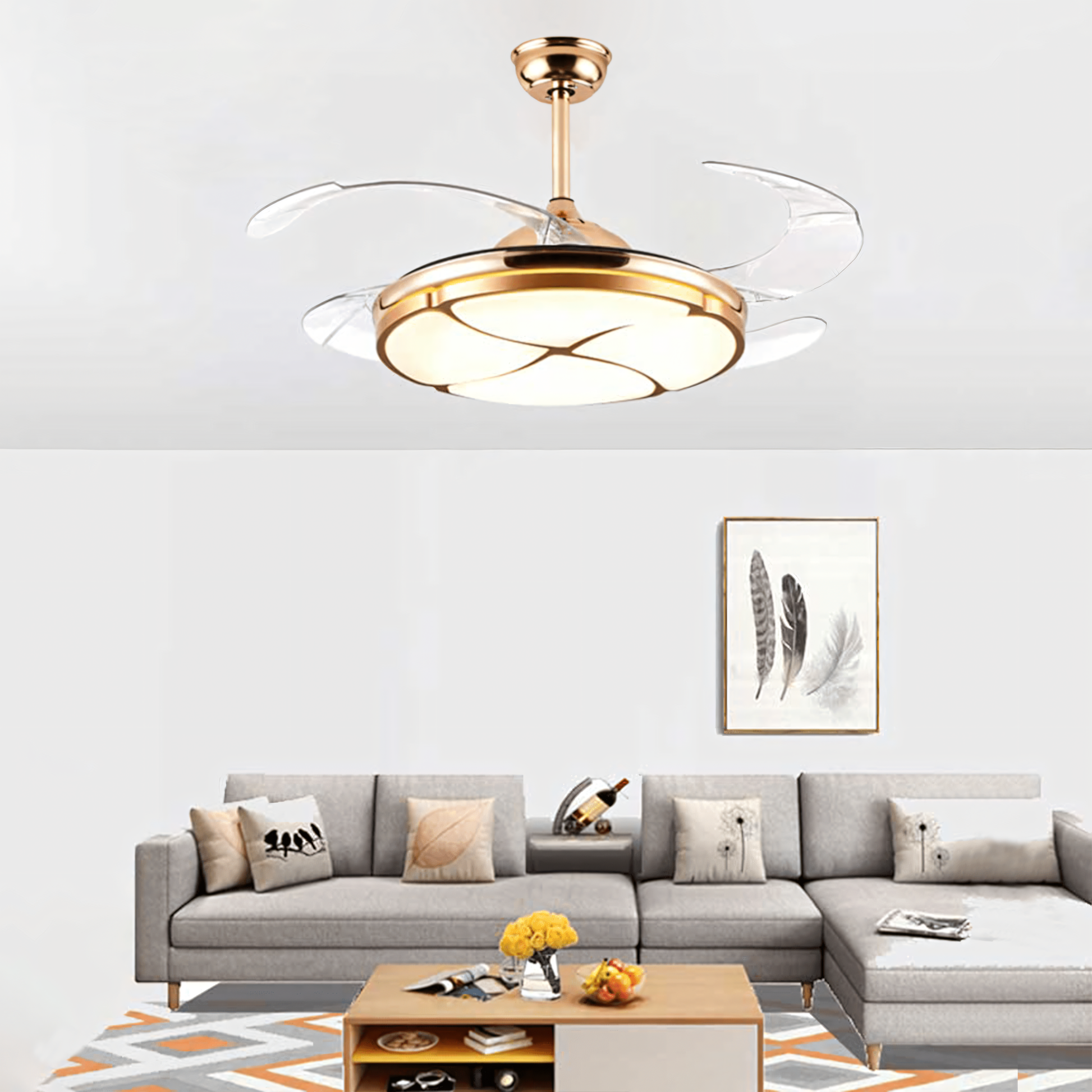 Warm and inviting lighting for cozy ambiance