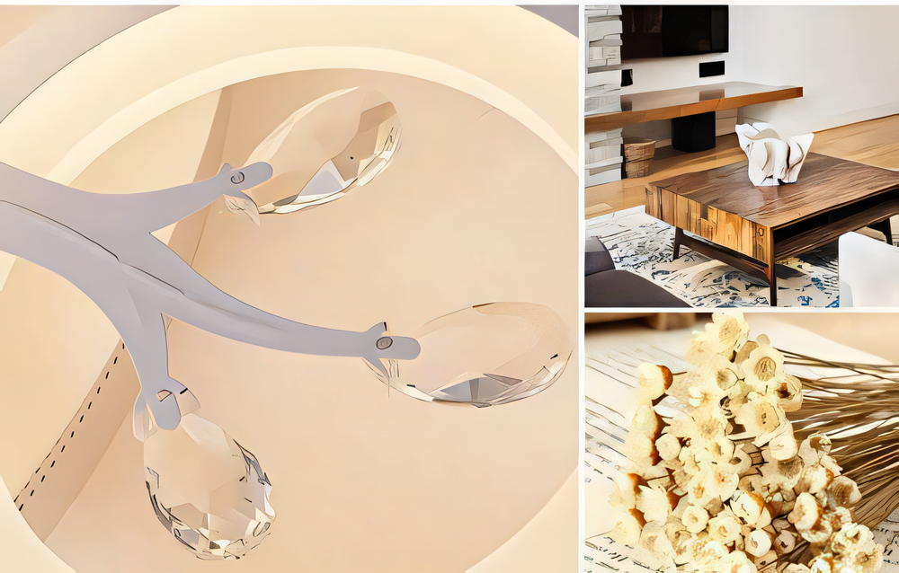 Transform your space with the enchanting 6-Light Round Crystal White LED Chandelier. Cascading crystals twinkle with the soft glow of LED bulbs, creating a touch of modern glamour in any room.