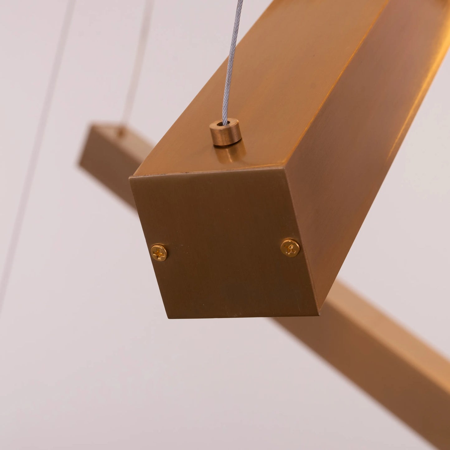 Toast To Tomorrow (Large, Gold, Dimmable LED with Remote Control) Double Height Chandelier