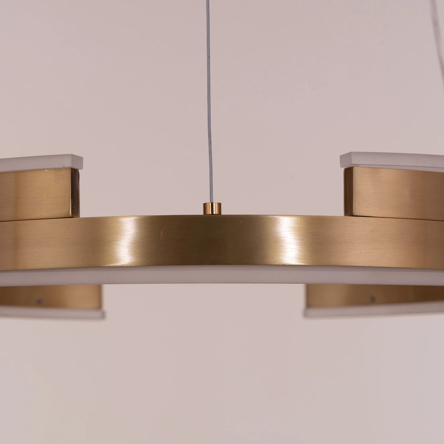 Bring A Friend (Medium, Gold, Dimmable LED with Remote Control) Chandelier