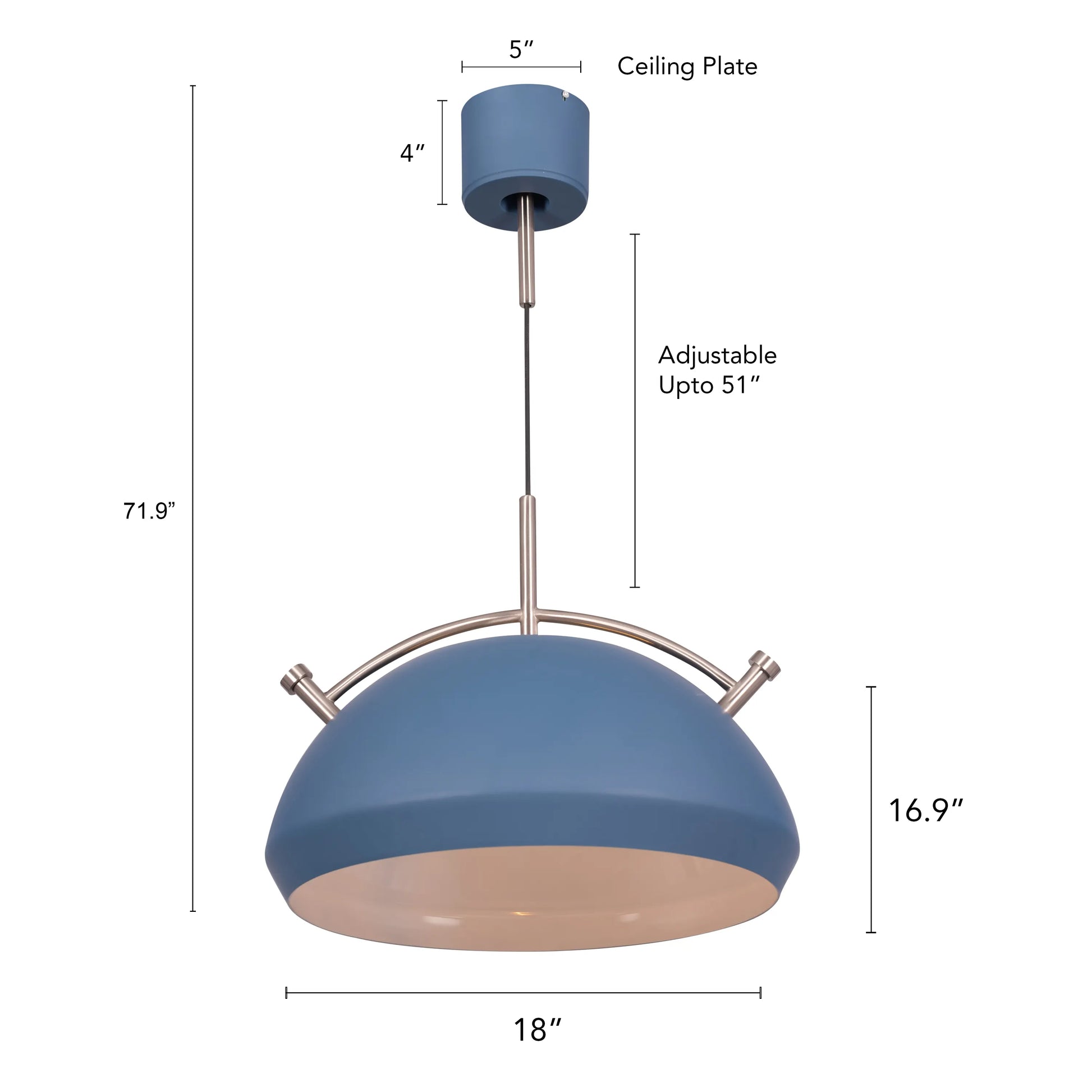 Modern Drop In The Ocean Pendant Light with a Clean, Sophisticated Aesthetic