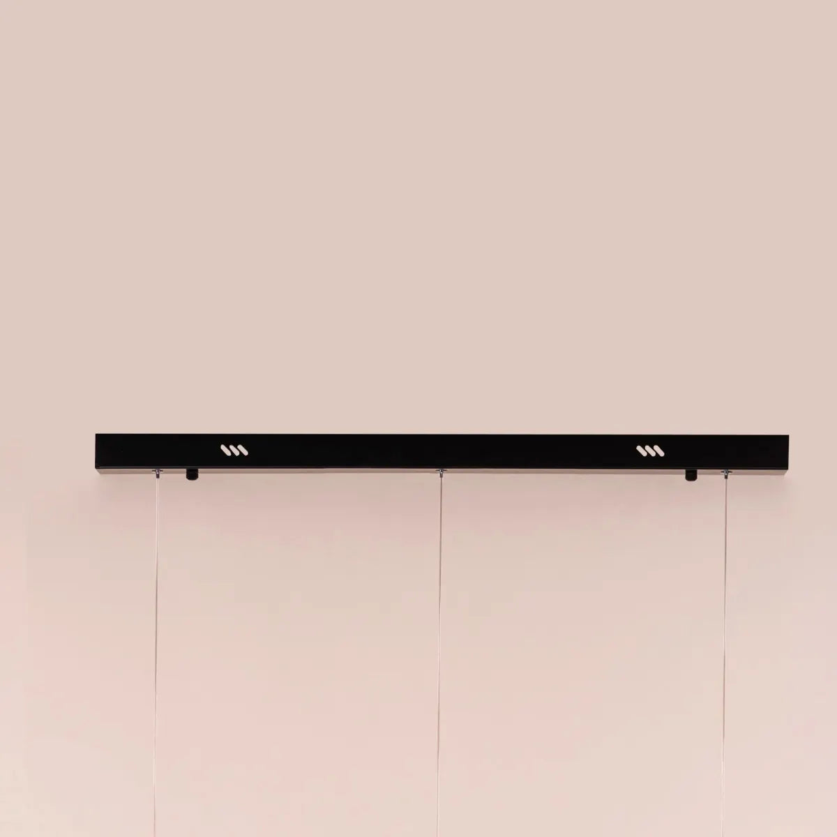 Adding Up (Black, Gold, Dimmable LED with Remote Control) Chandelier
