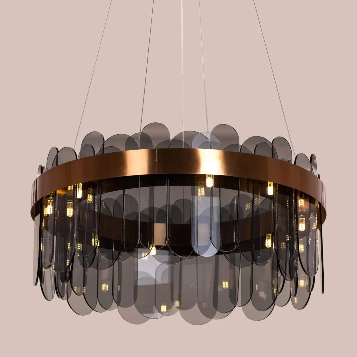 Join The Party Oval Chandelier