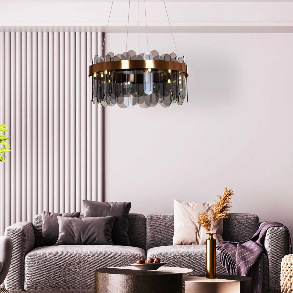 Join The Party Oval Chandelier