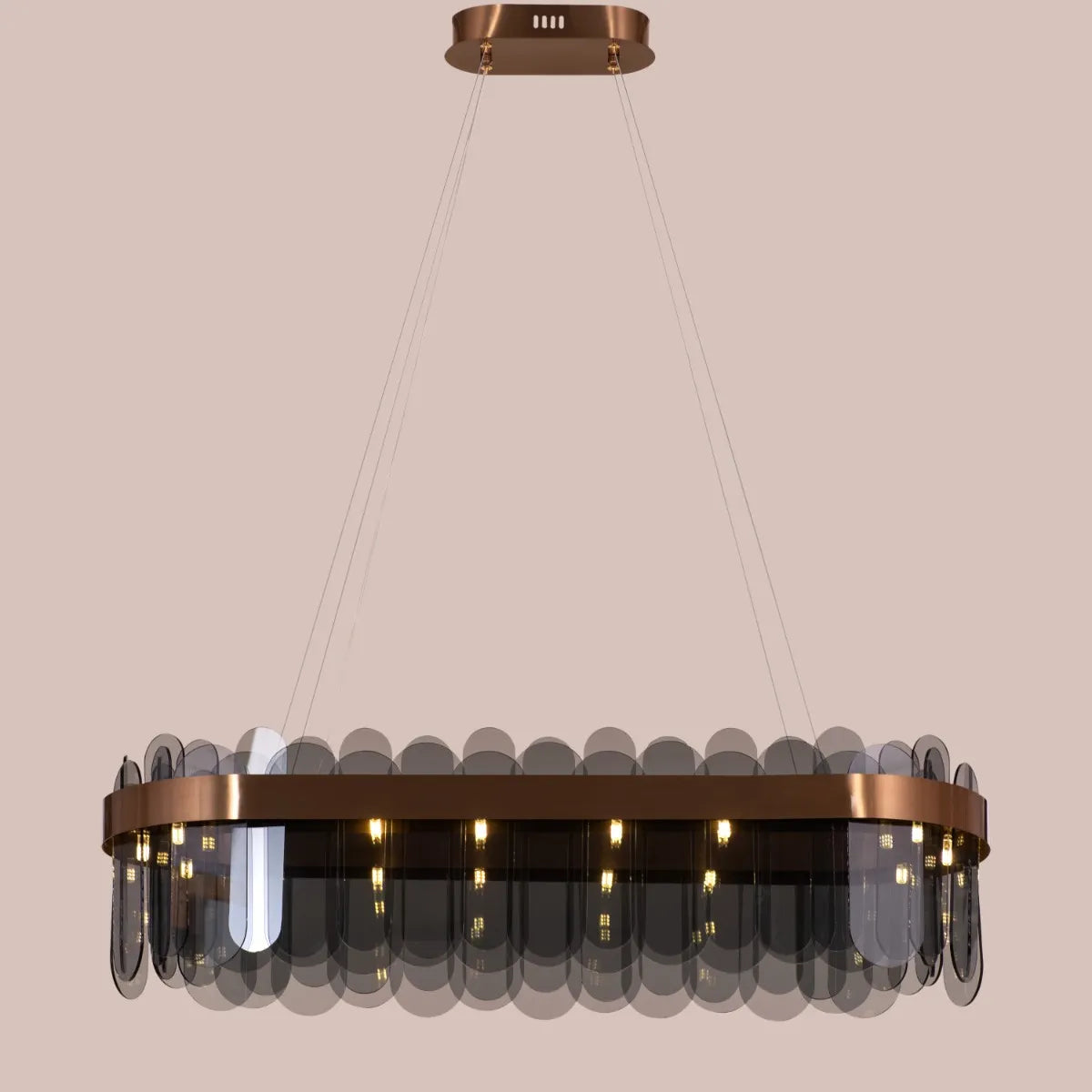 Join The Party Oval Chandelier