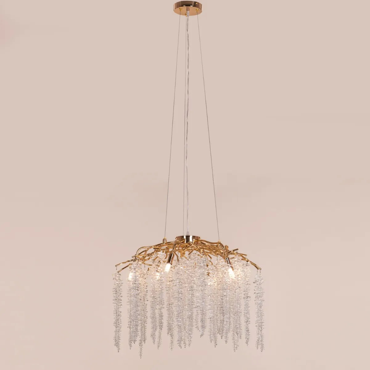 Up With The Fairies Tree Branch Crystal Chandelier
