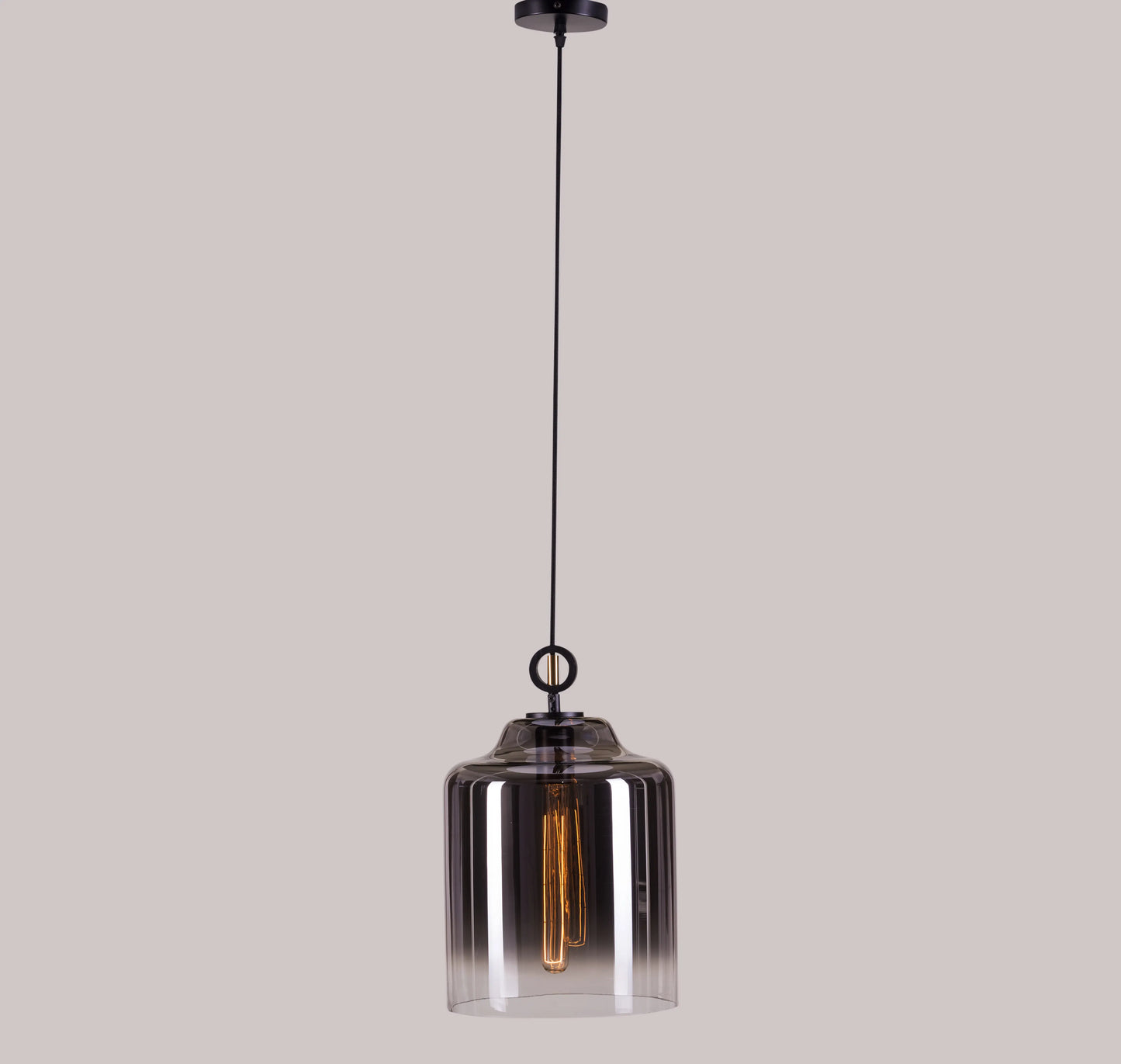 Ray Of Light (Dark Smokey Grey) Signature Pendant Light