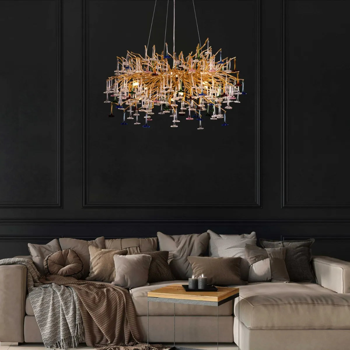You Said Eternity Crystal Chandelier