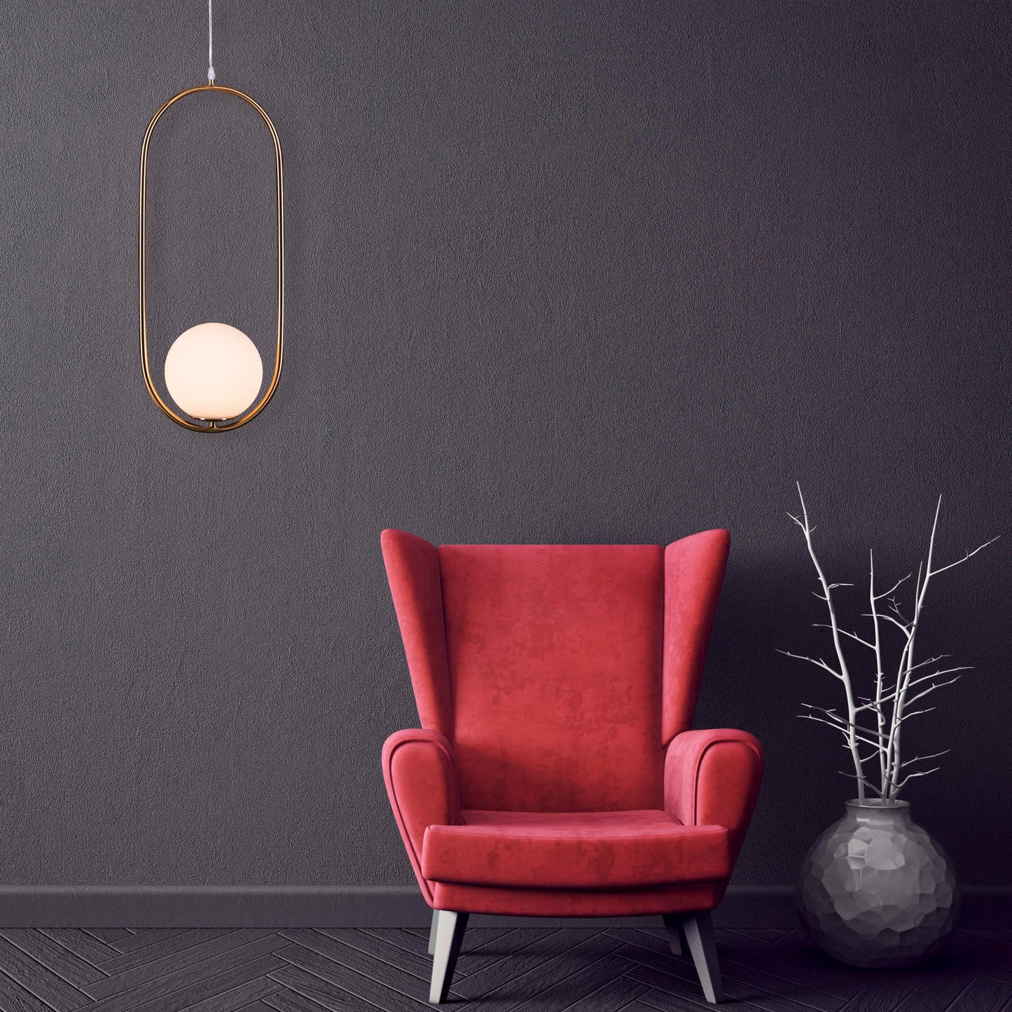 Showtime (Gold) Pendant Light