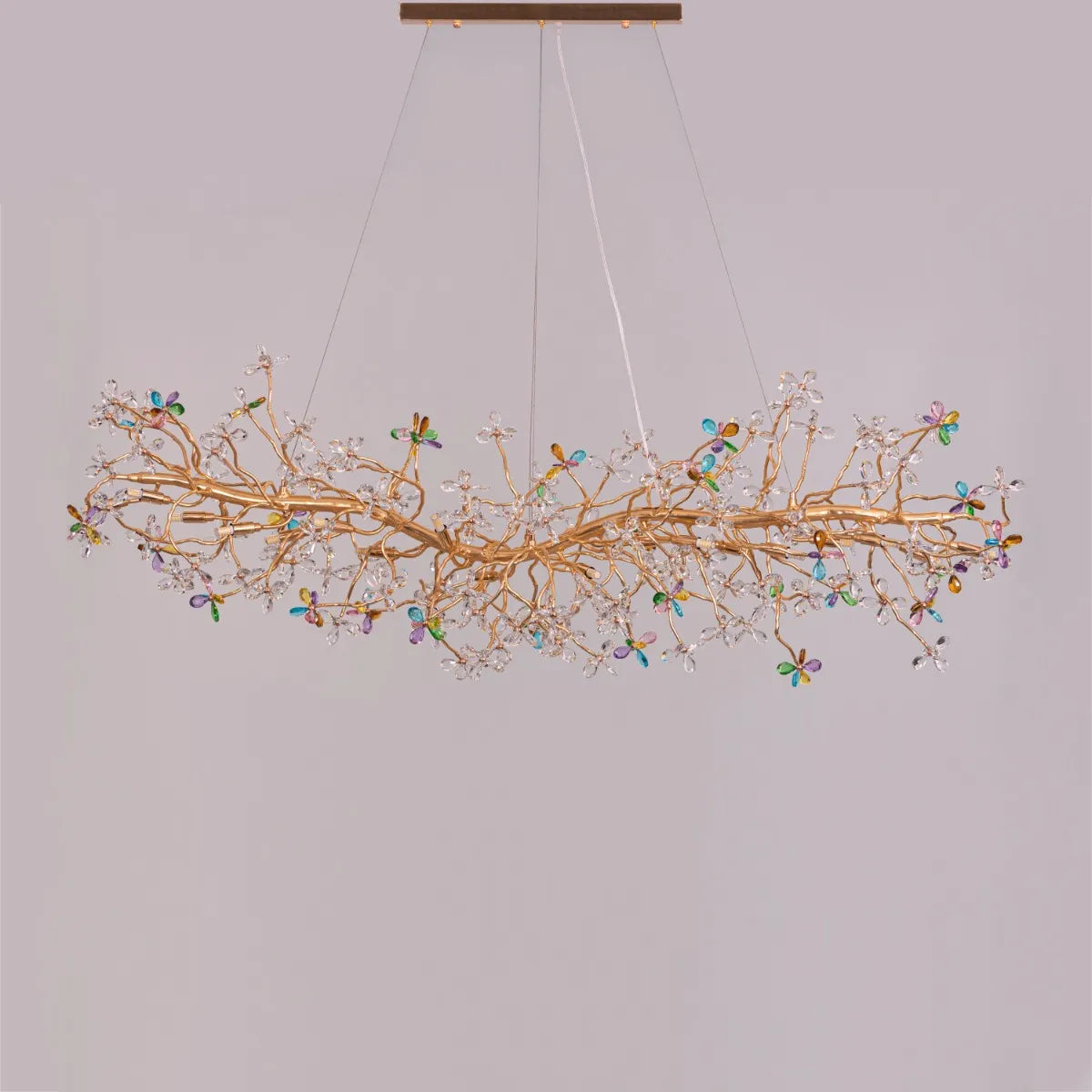 Daylight Fades Tree Branch Crystal Chandelier