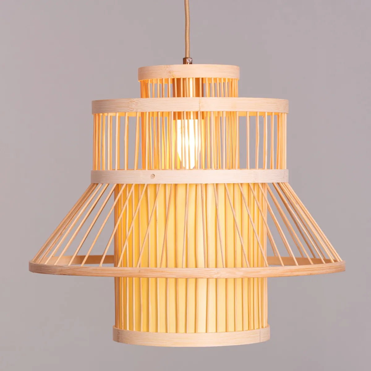 Counting On You Wooden Pendant Light