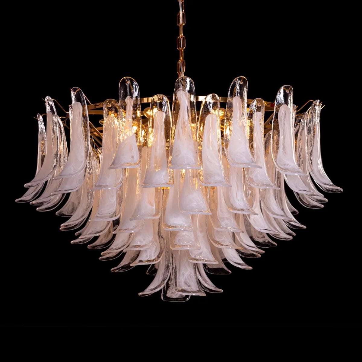 Somewhere In Barcelona Tinted Glass Chandelier