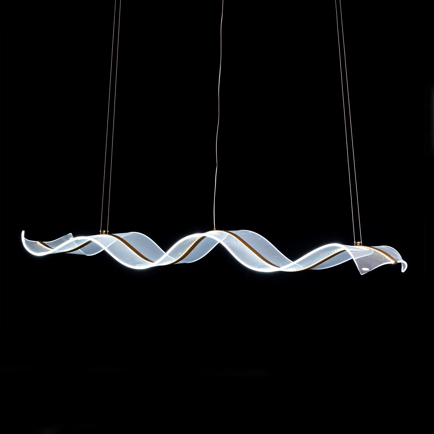 Summer Days (Gold, 3 Color LED) Chandelier