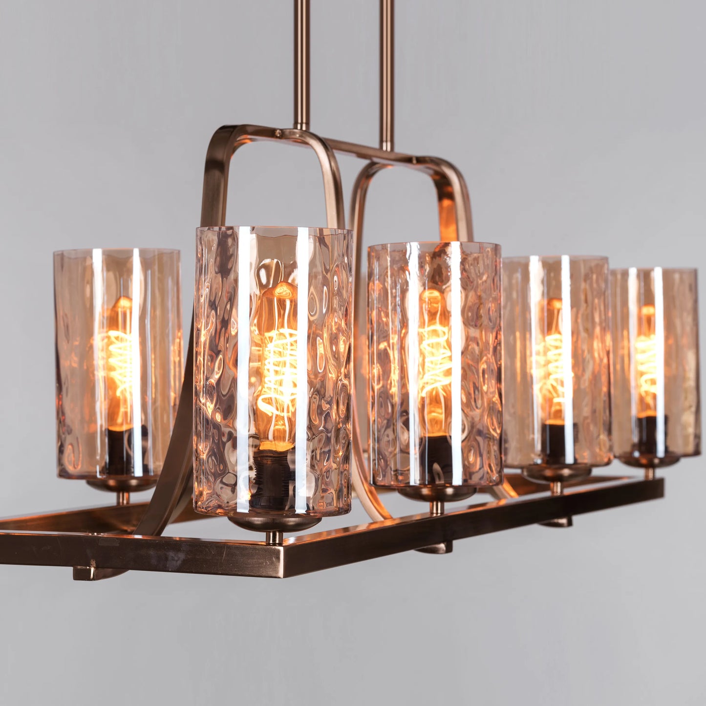 Midsummers Night Glass Chandelier