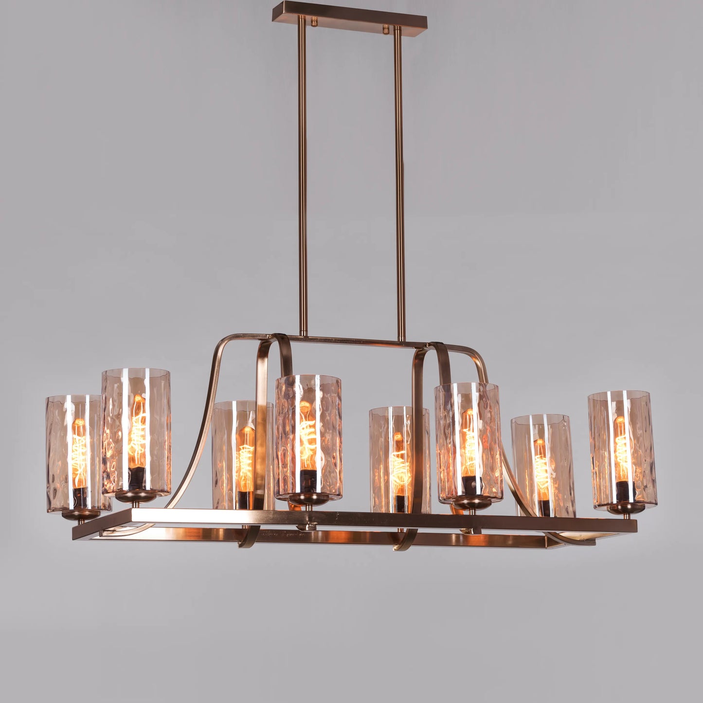 Midsummers Night Glass Chandelier