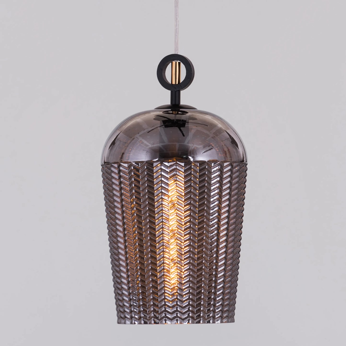 Calm Skies Textured Glass Pendant Light