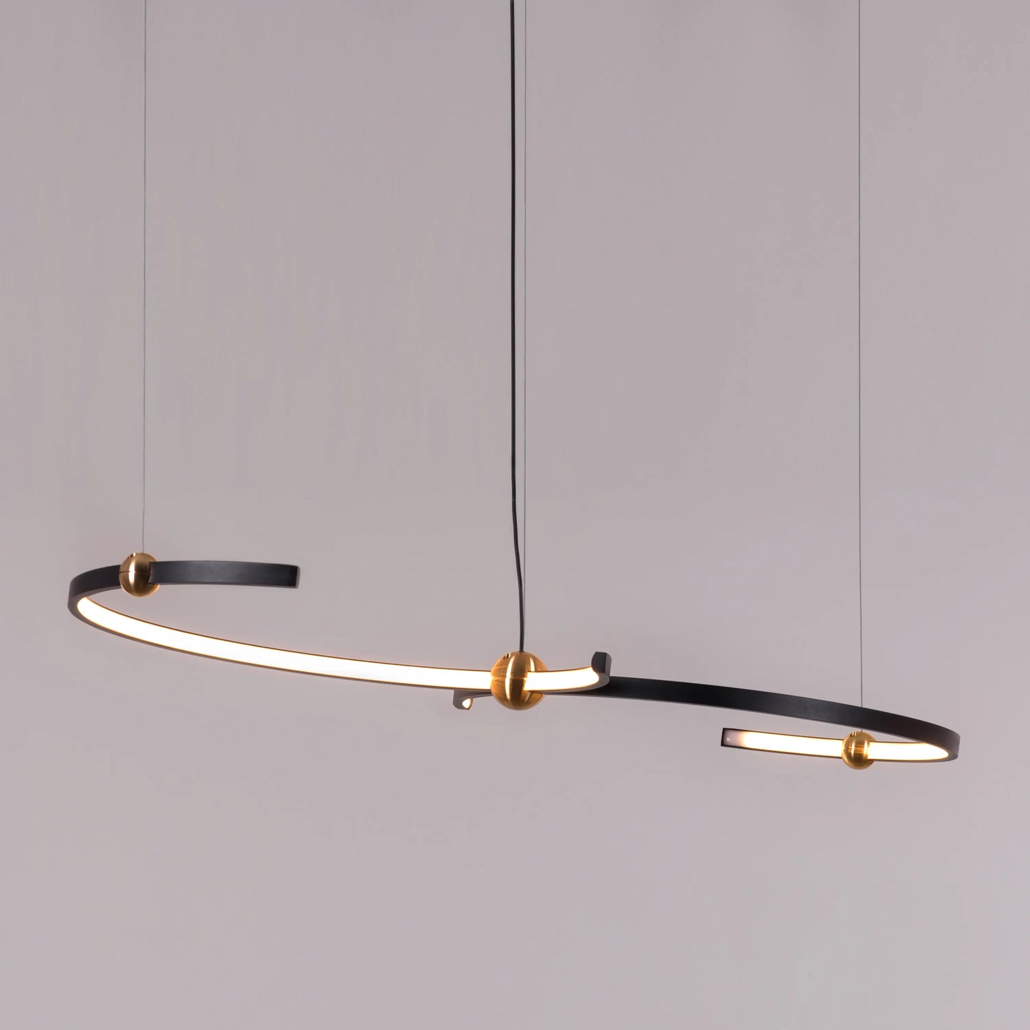 Status Quo (Black, Built-In Smart LED) Pendant Light