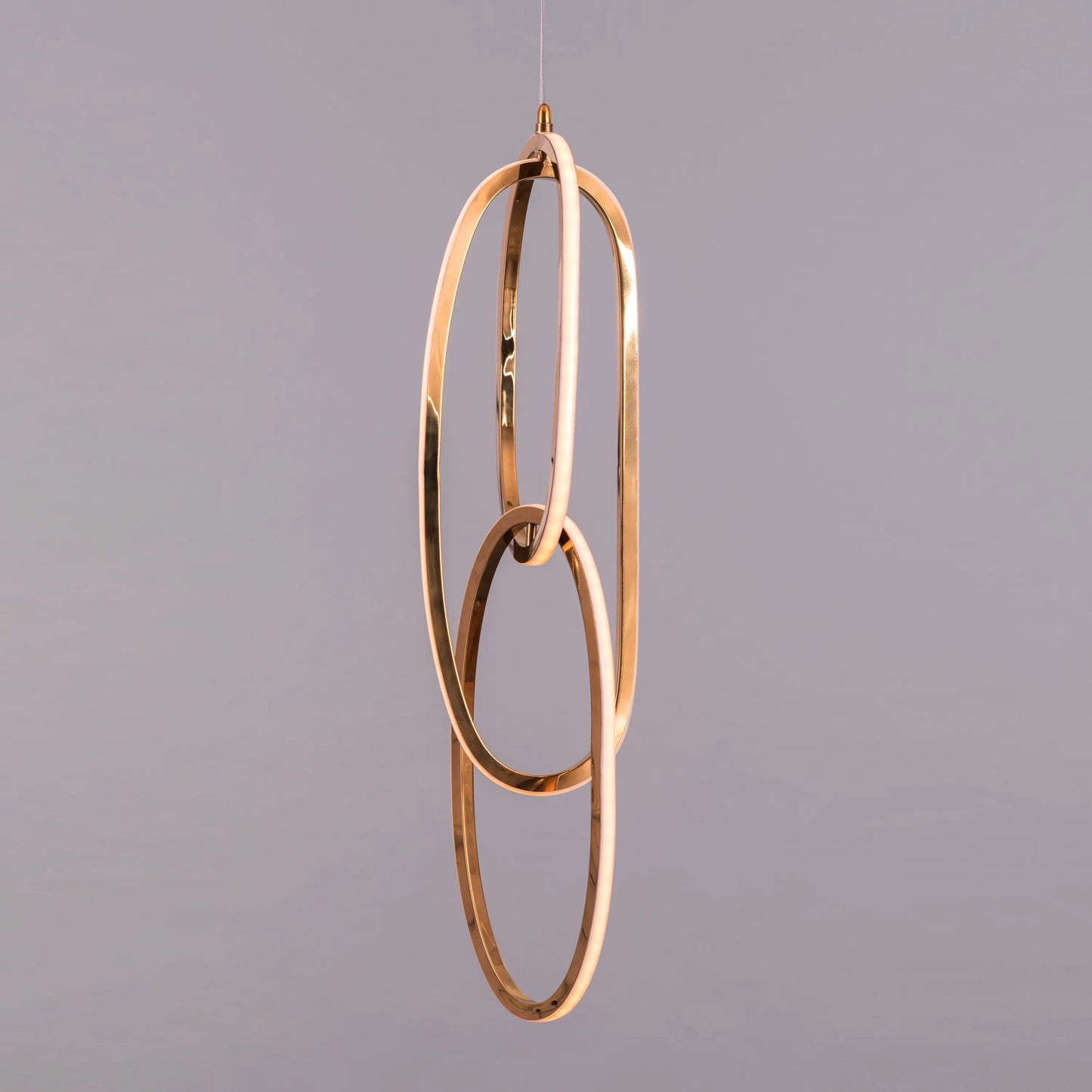 Call The Shots (Gold, 3 Color Dimmable LED With Remote Control) Pendant Light