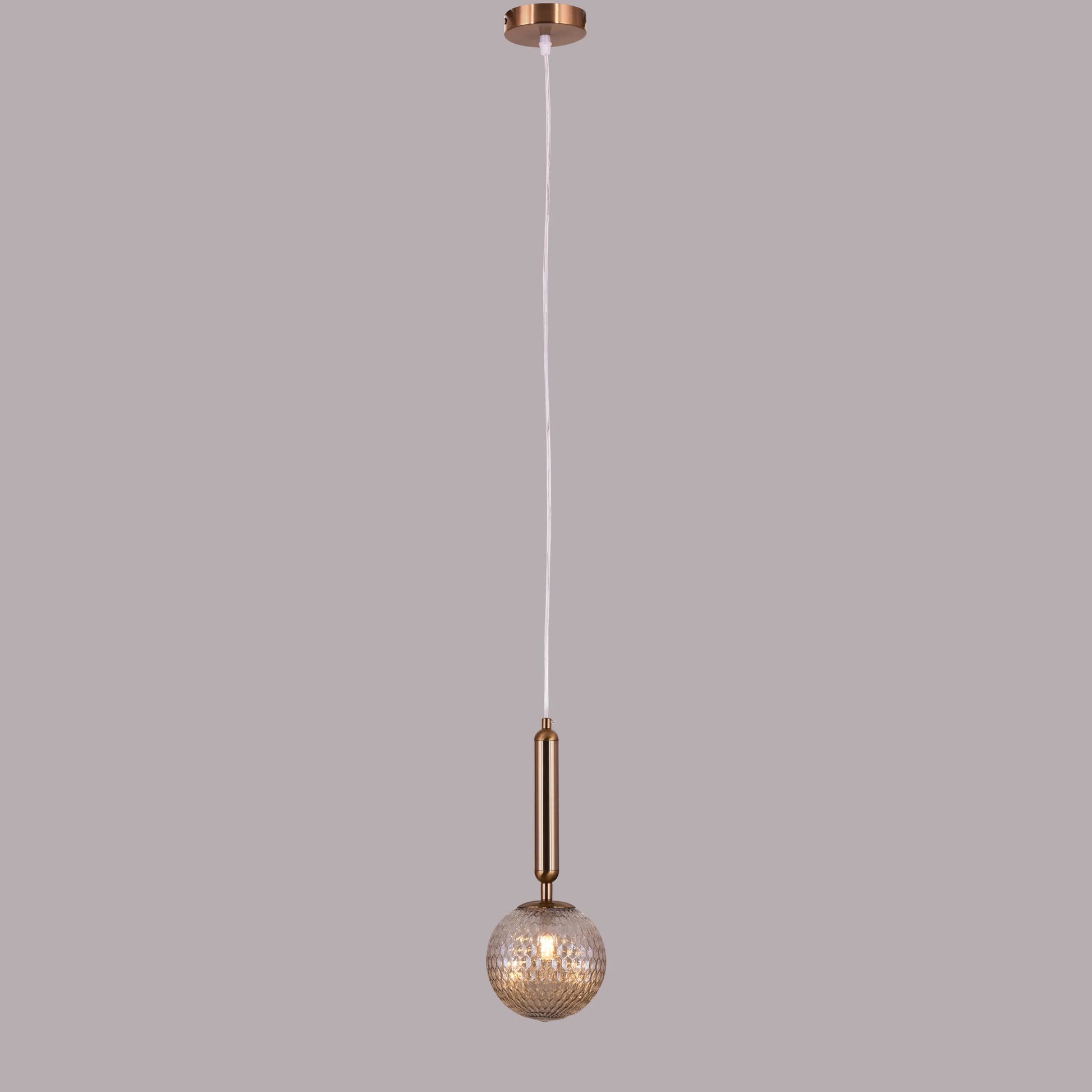 Chic Gold Pendant Light – White Lies Design for a Modern Touch