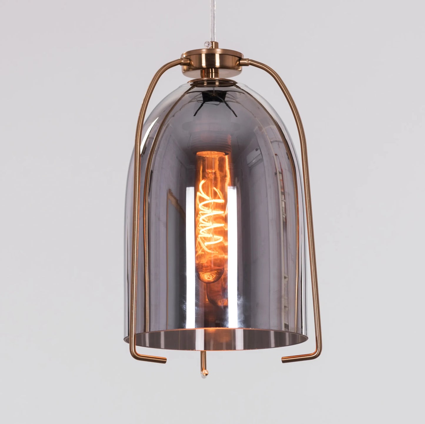 Eye Of The Tiger Glass Pendant Light